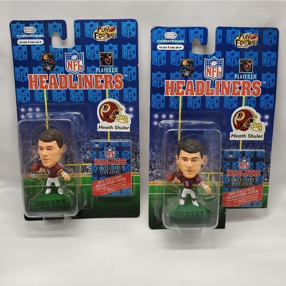 💙NIB Vintage Redskins Heath Schuler Headliner